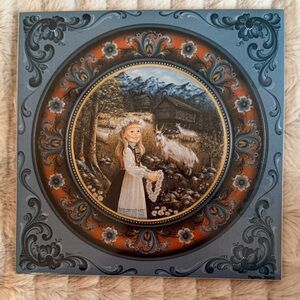 Vintage Suzanne Toftey Margit Ceramic Trivet